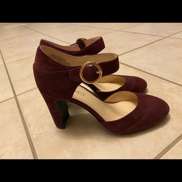 NINE WEST heels pump - Suede - Picture 1 of 7